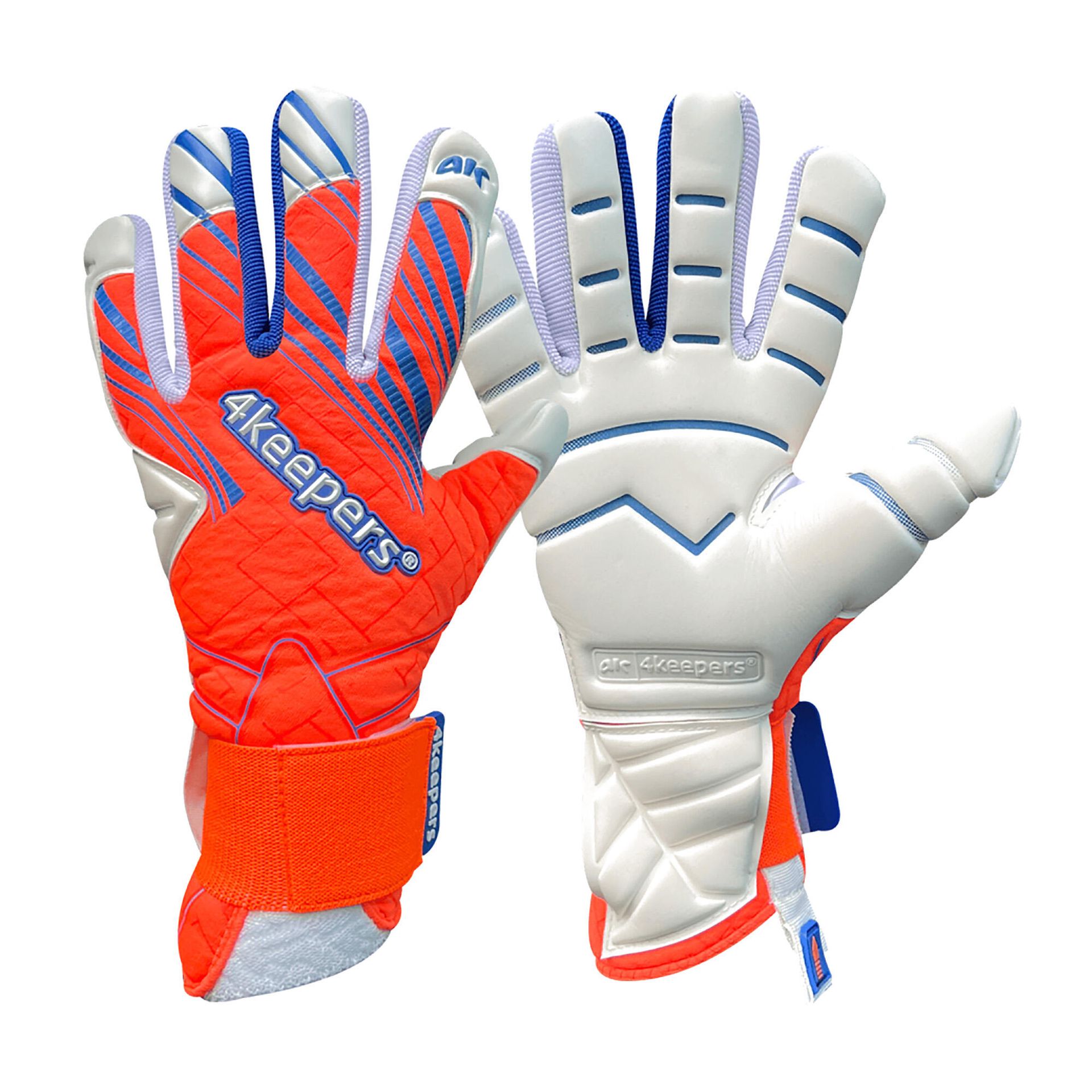 Rękawice bramkarskie dziecięce 4keepers Soft Amber NC Jr pomarańczowe