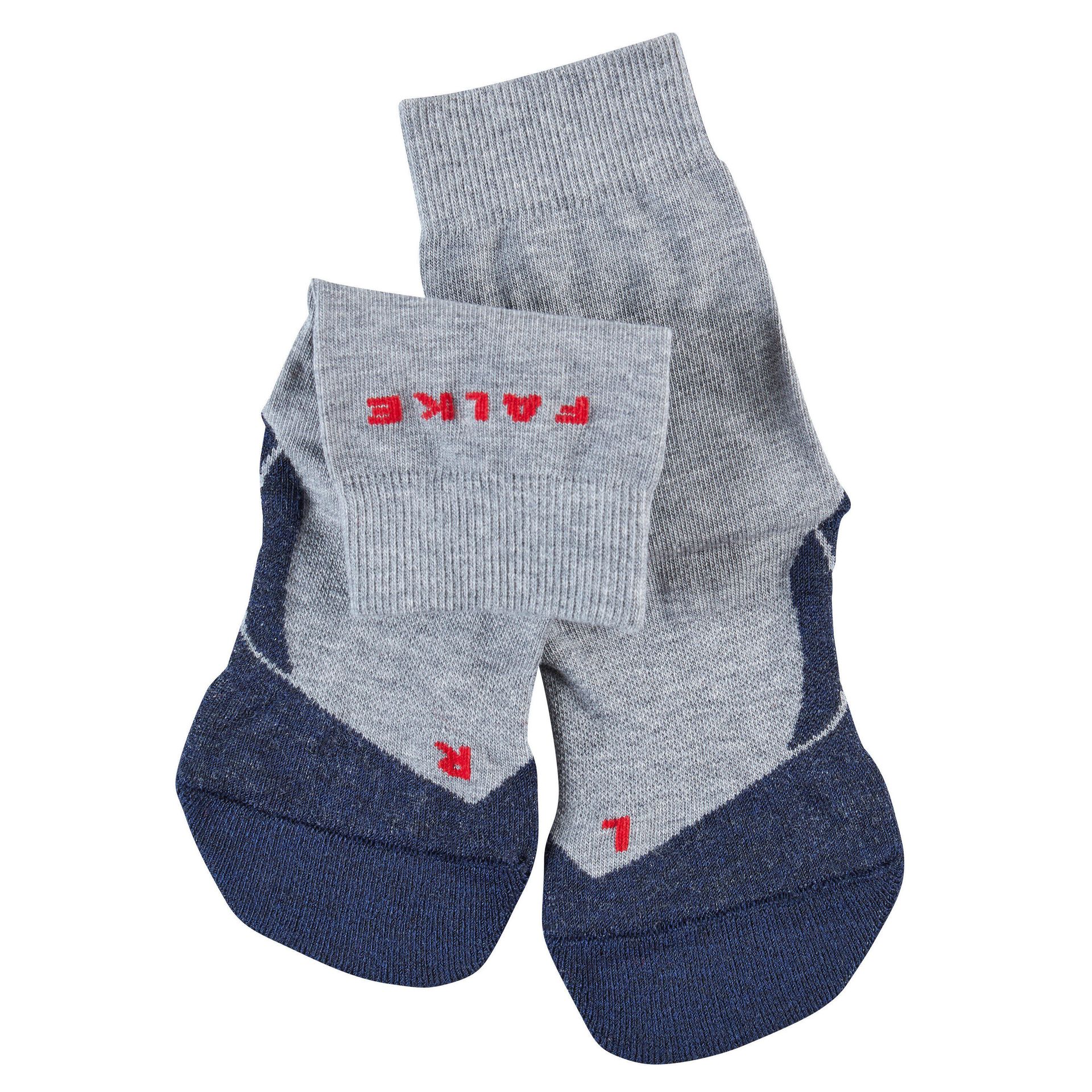 FALKE dzieci RU 4 Kids runnings podpierające, szary, 31-34 10634