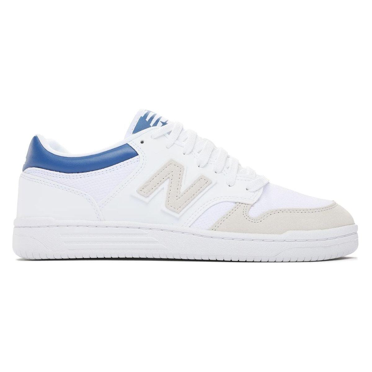 Buty New Balance BB480 (kolor Biały. Niebieski. Szary/Srebrny, rozmiar EU 41.5)