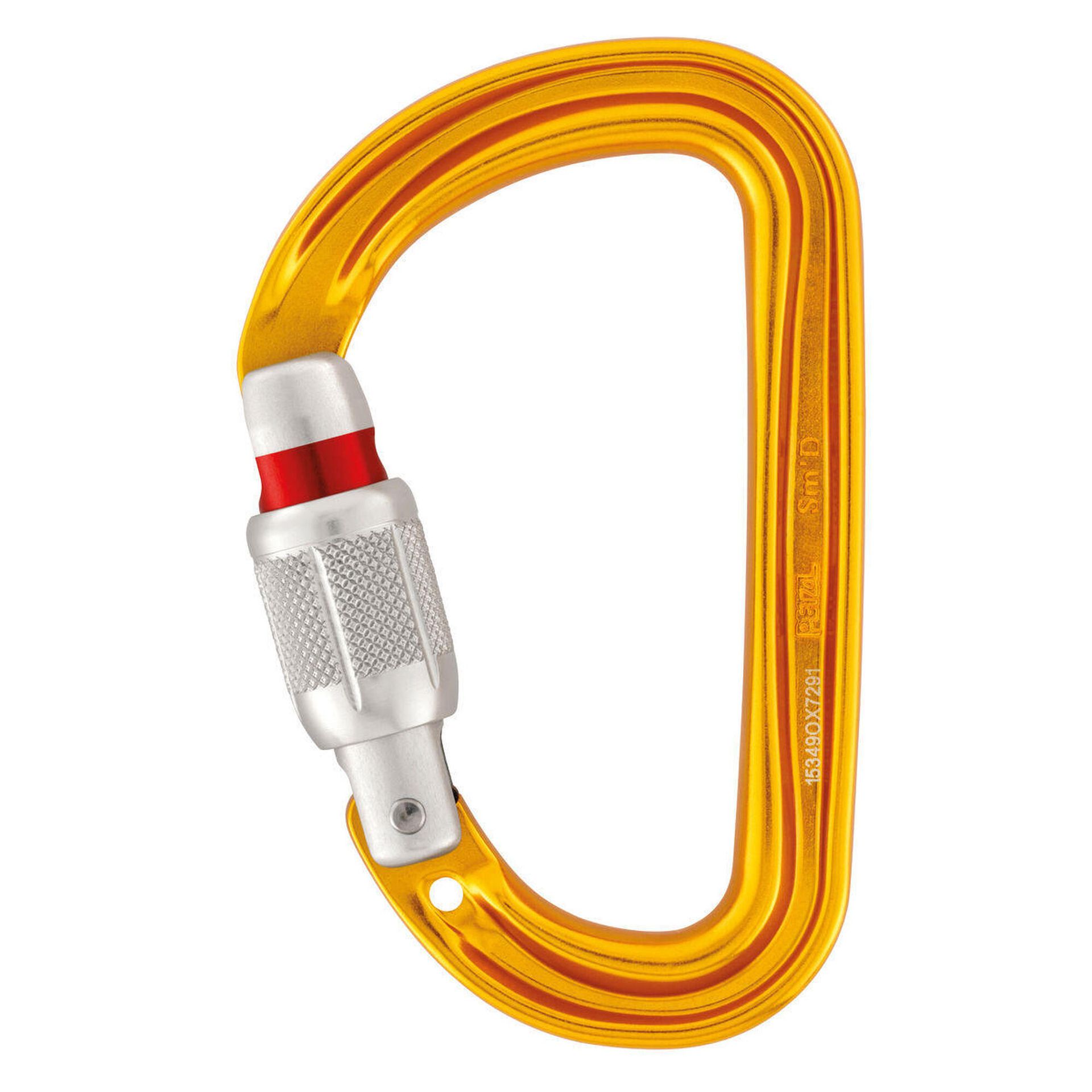 Petzl S 'md Screw karabińczyk, srebrny M39A SL
