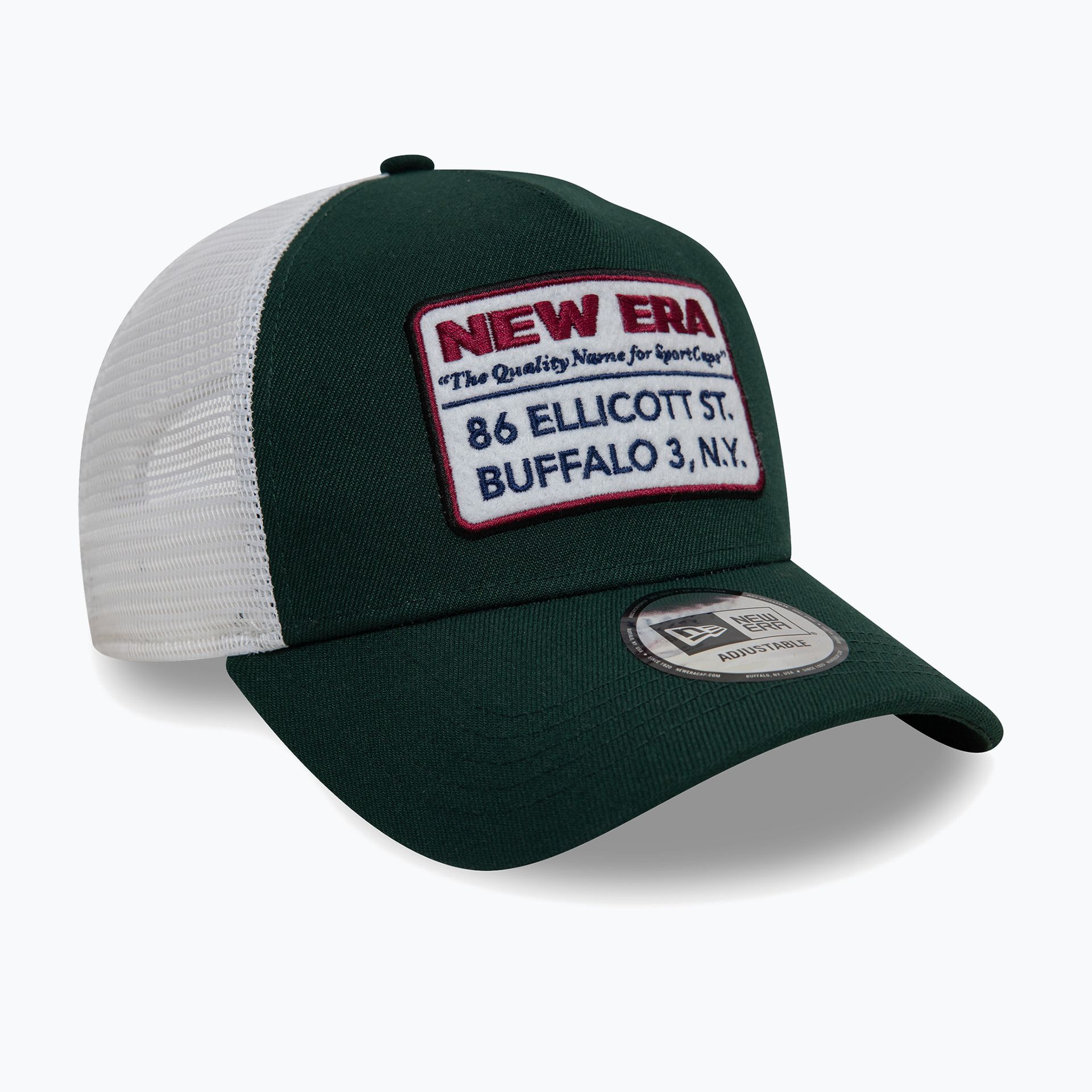 Czapka z daszkiem New Era NE Vintage Trucker dark green WYSYŁKA W 24H 30 DNI NA ZWROT
