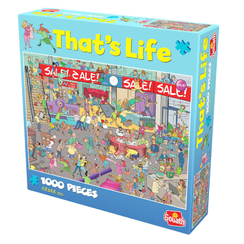 371417 Goliath puzzle Thats Life 1000 Sale
