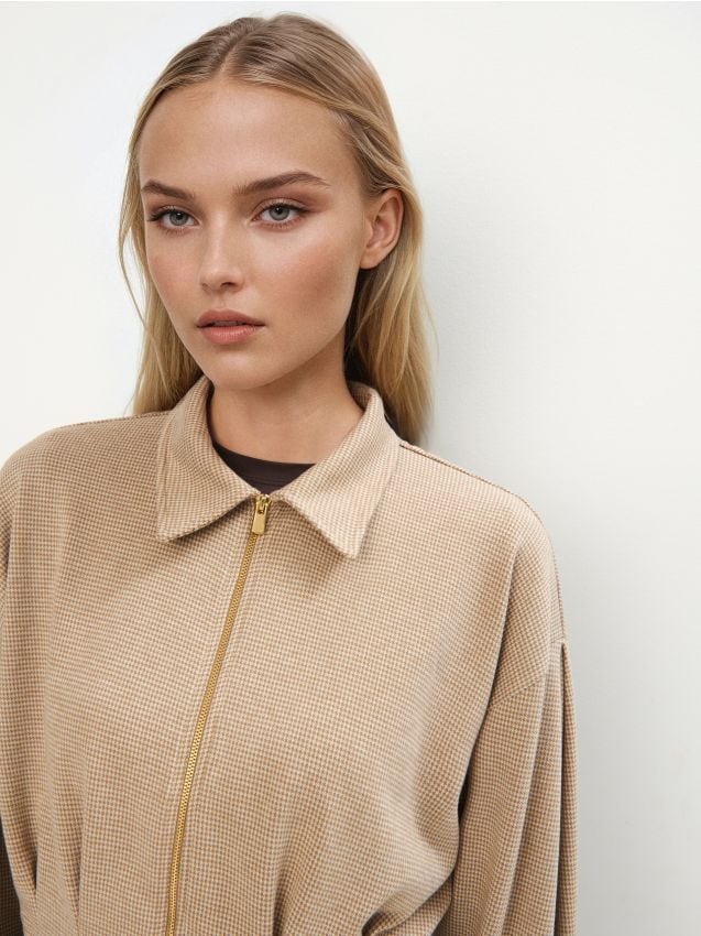 Mohito - Wiosenna beżowa kurtka - beżowy