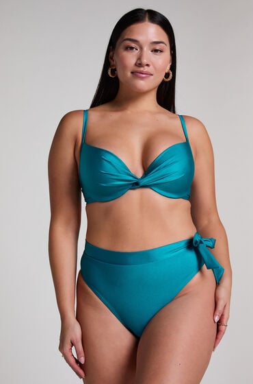 Hunkemöller Majtki bikini Aqua Zielony