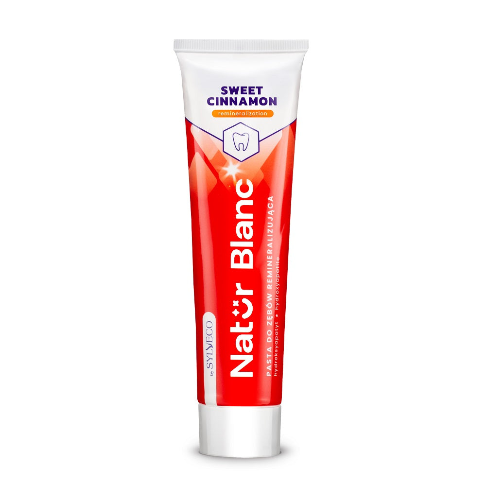 SYLVECO Natur Blanc remineralizująca pasta do zębów Sweet Cinnamon 100ml