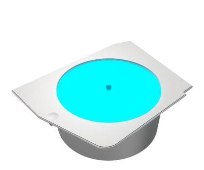 Cougar Podświetlana platforma do FV270 White