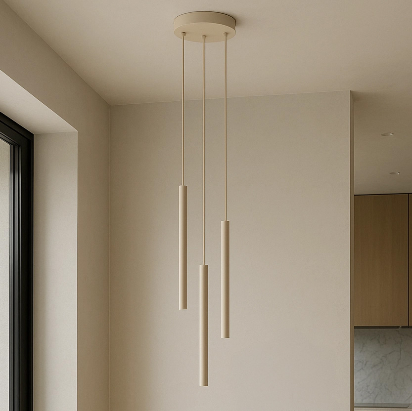 Lampa wisząca nad wyspę kuchenną, trzy wąskie tuby K-5836 z serii SUNO (｡⁕‿⁕｡) POLSKI SOLIDNY PRODUCENT ‼️| 30 LAT NA RYNKU ‼️| WYSYŁKA 24H ‼️ II GWARANCJA JAKOŚCI|| NEGOCJUJ 783-200-183 lub napisz sklep@kaja.com.pl