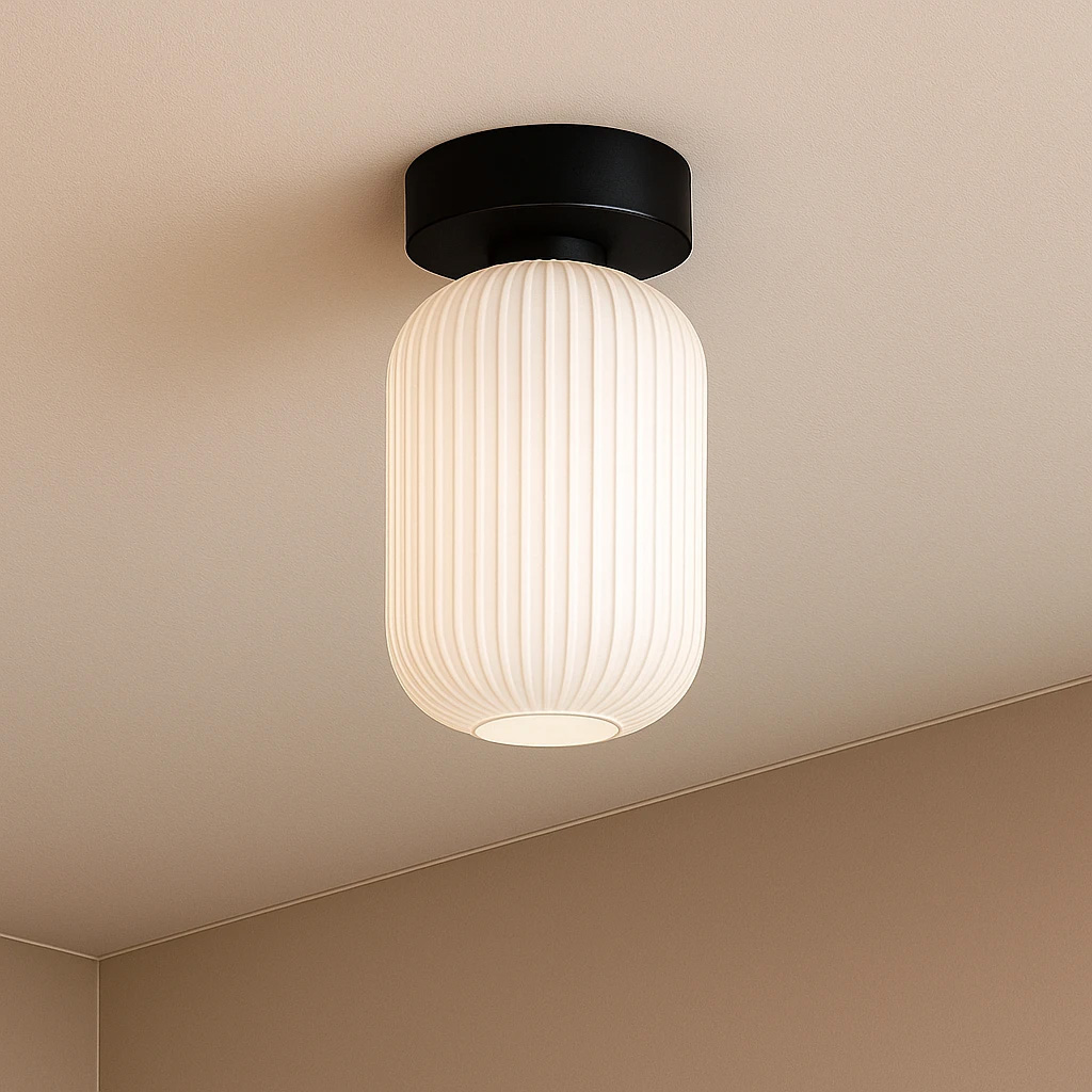 Lampa sufitowa z minimalistycznym kloszem K-5732 z serii VILAR