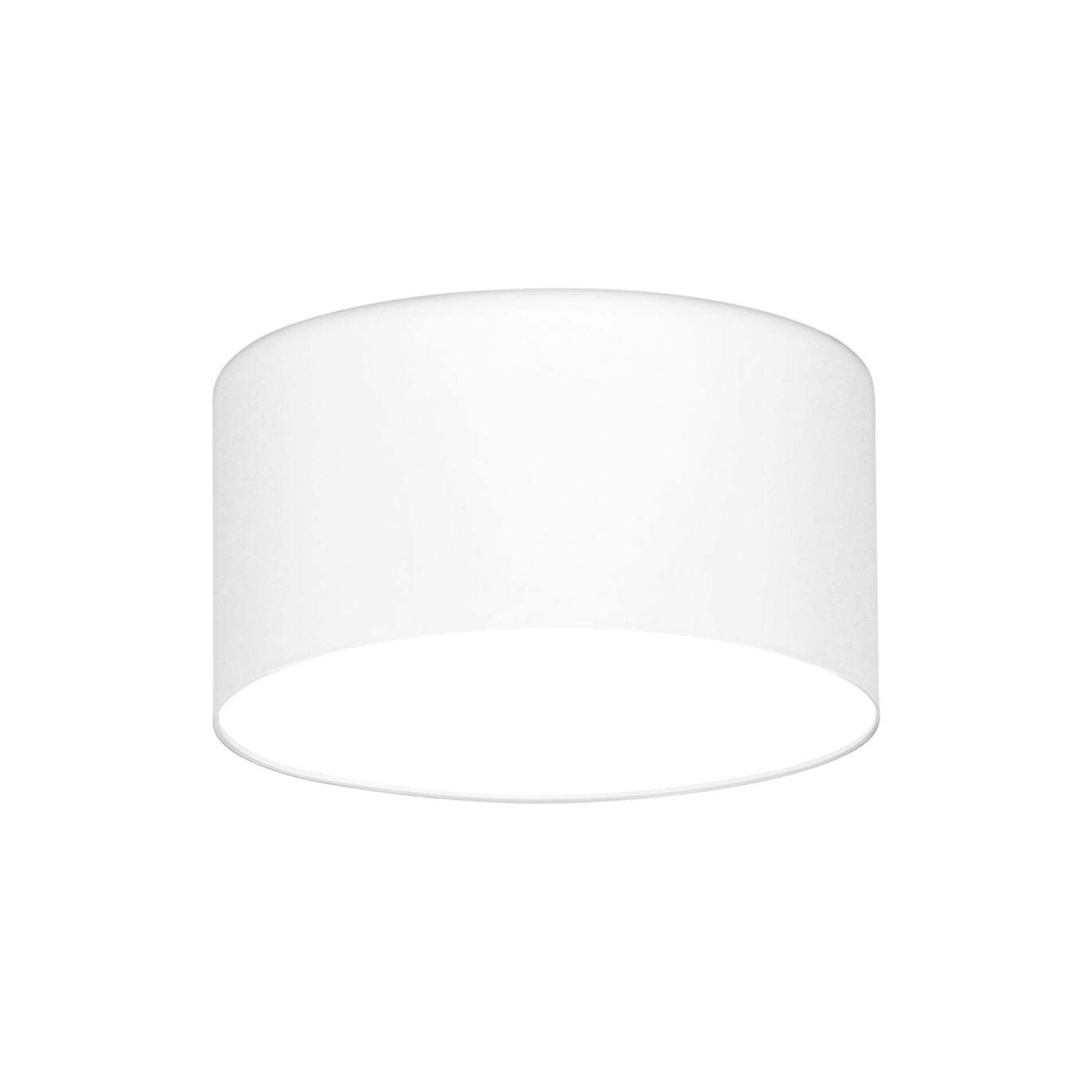 Minimalistyczny spot w kolorze białym do korytarza K-5471 z serii HORN