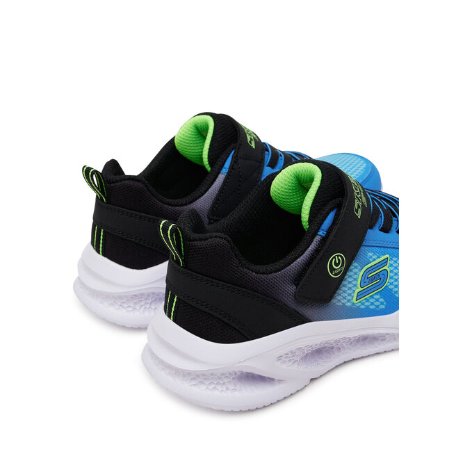 Sneakersy Skechers Meteor-Lights - Krendox 401495L/BKBL Niebieski