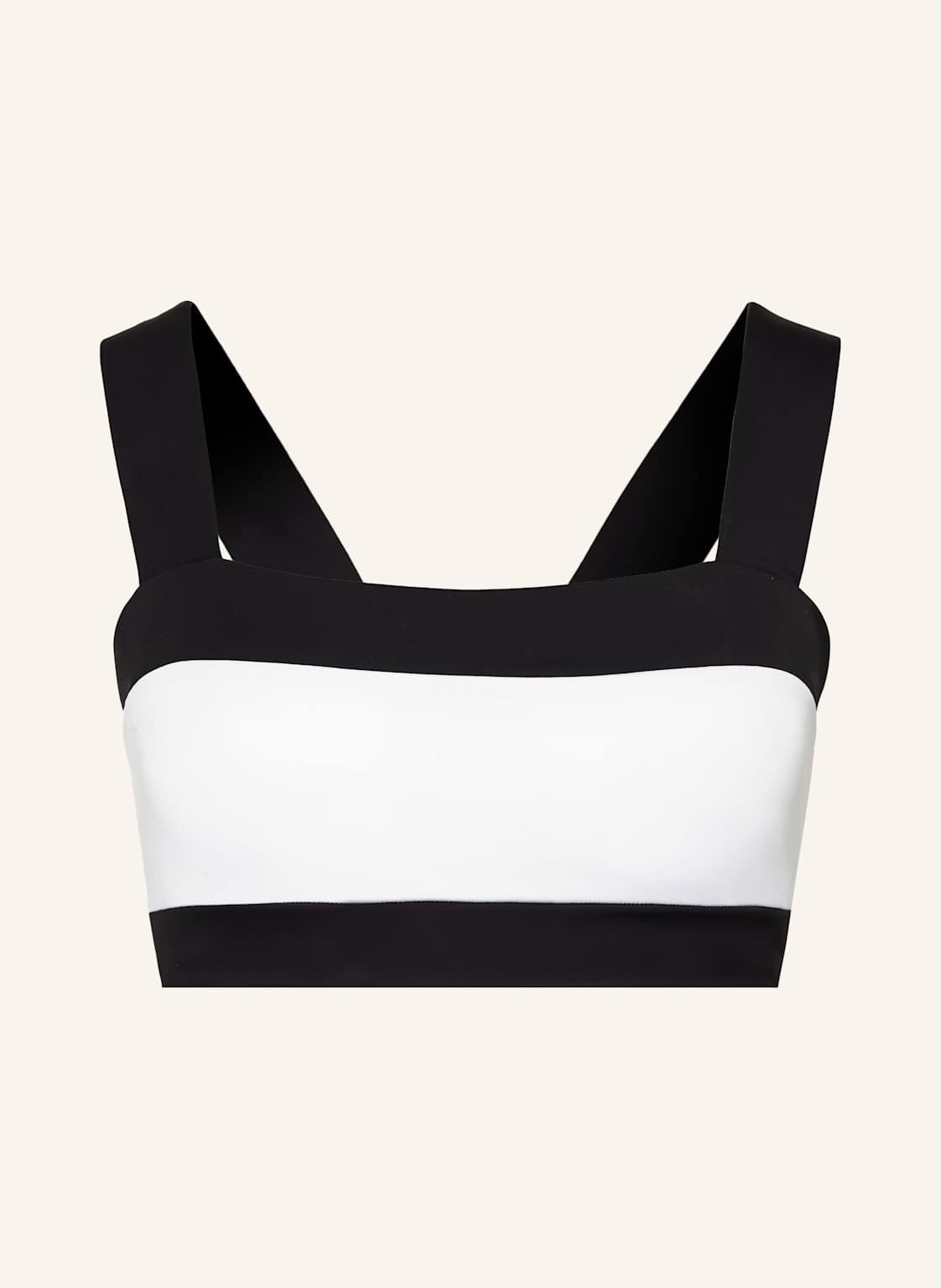 Goldbergh Góra Od Bikini Bustier Plonge schwarz