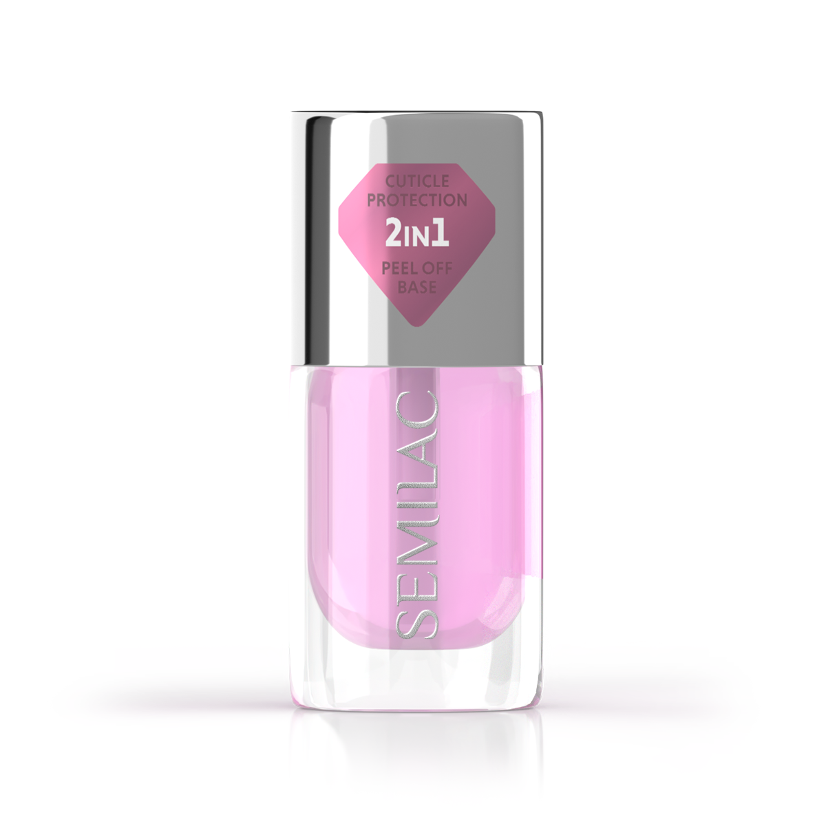 Semilac Jelly Nail Tape 2w1, baza Peel-Off i guma do skórek, 7ml