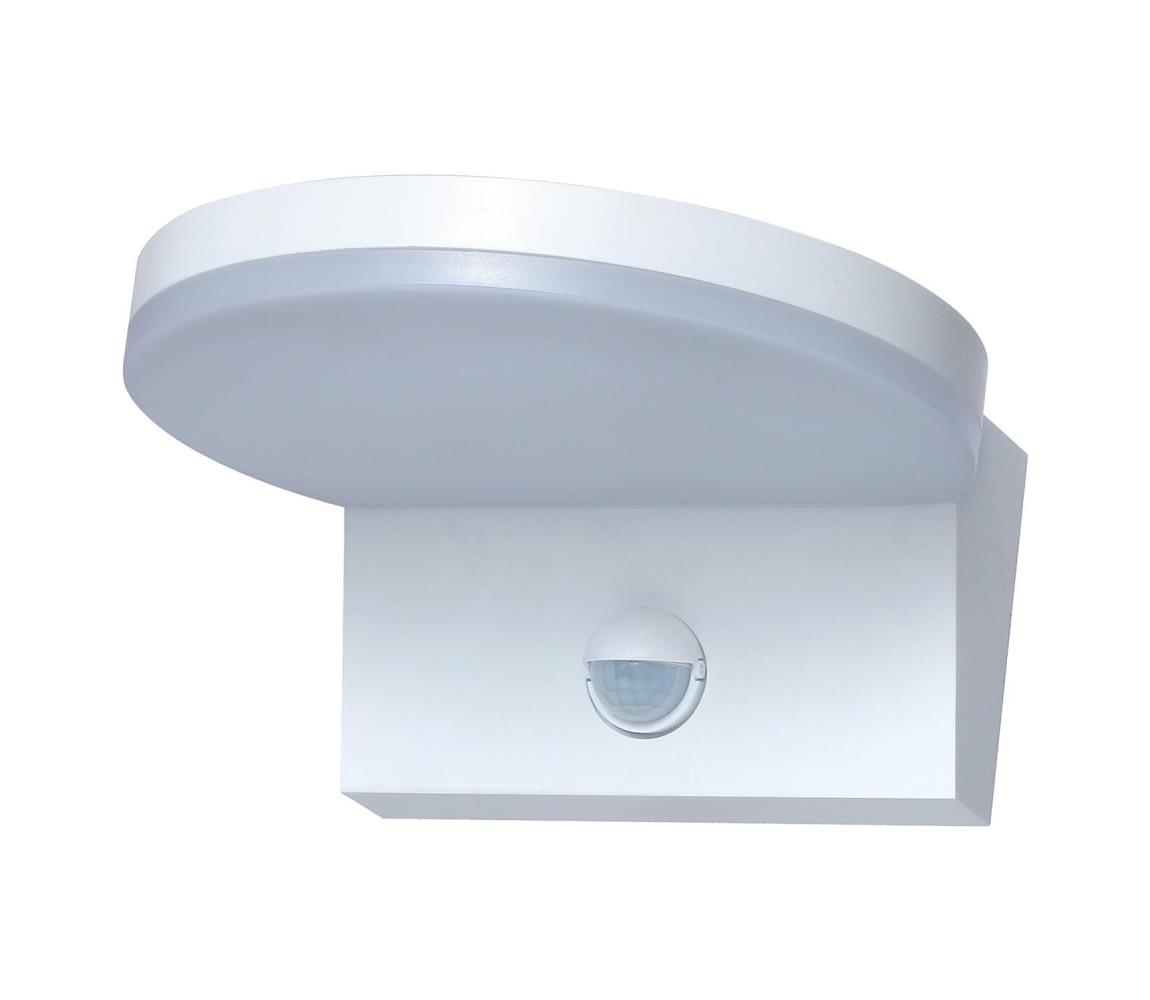 Rabalux 77120 -LED Kinkiet zewnętrzny z czujnikiem BATIDA LED/9W/230V IP54 biały
