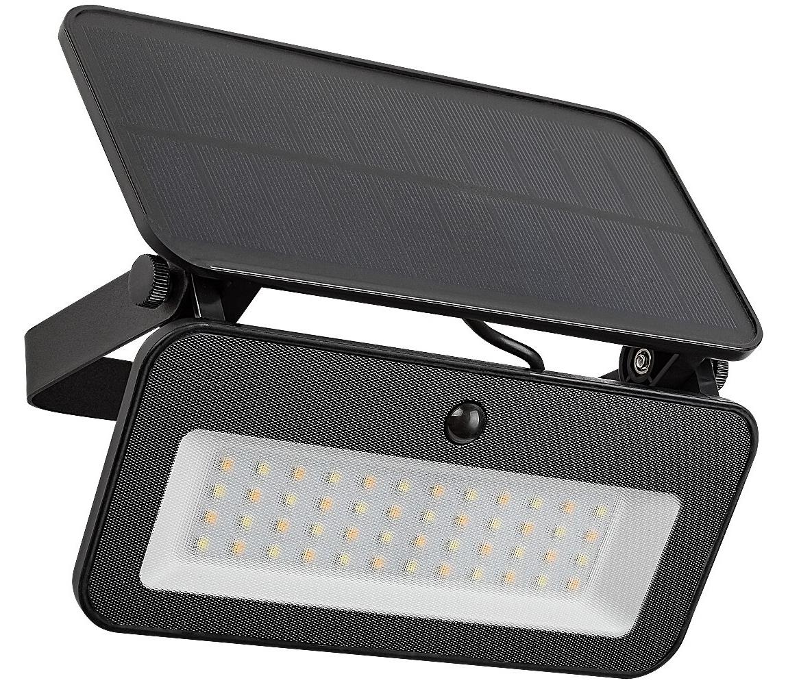 Rabalux 77160-LED Solarny naświetlacz z czujnikiem LED/8W/3,7V 3000/4000/6500K IP65