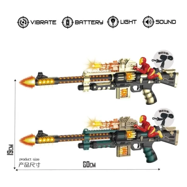 Karabin światło dźwięk MIX - TOYS Paweł Wojda