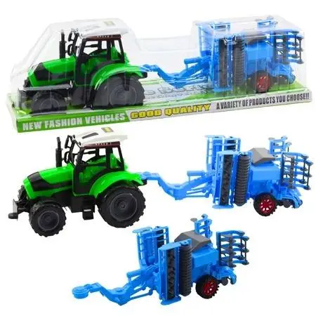 Traktor rolniczy brona talerzowa ruchoma - Leantoys