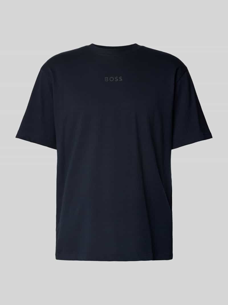 T-shirt z nadrukiem z logo