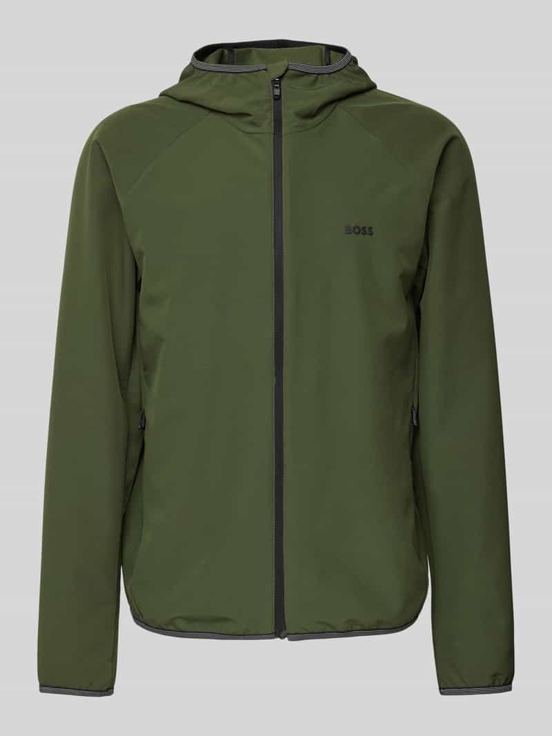 Kurtka z nadrukiem z logo model ‘Commuter’