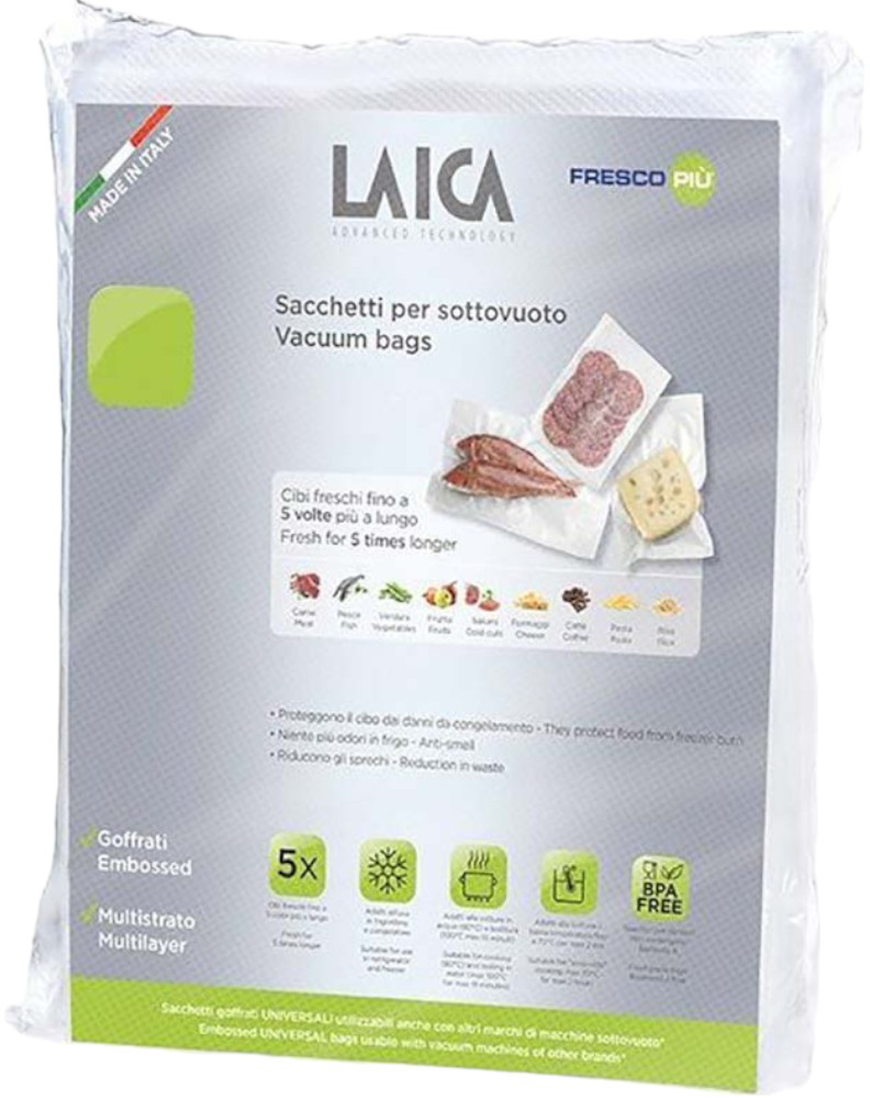 Worki próżniowe Laica VT3501 100 szt. (8013240401089)