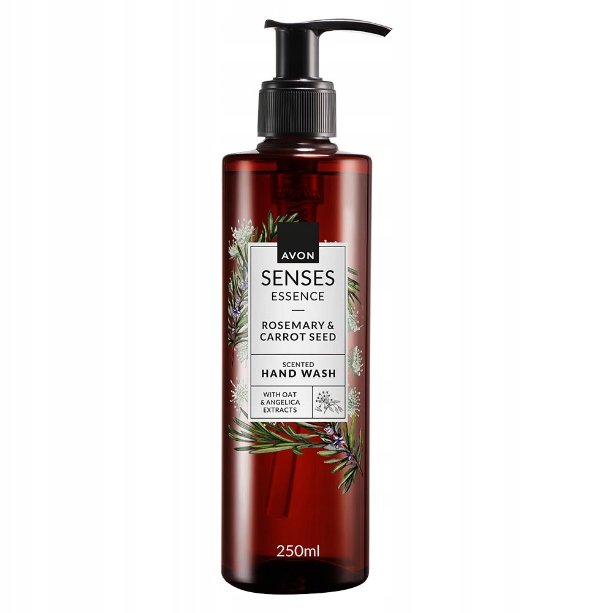 AVON Mydło w płynie do rąk Rozmaryn i Nasiona Marchwi 250 ml