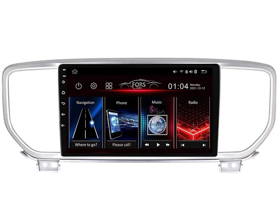 Radio Android FS2-Pro Sportage KX5 2018+ 2/32 CarPlay Android Auto 8-core
