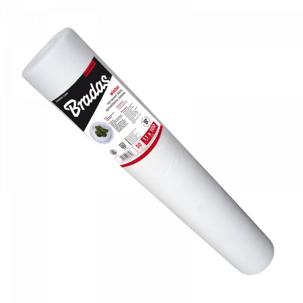 BRADAS - AWW5016100 - Agrowłóknina 50 zimowa biała, 1,6 x 100m