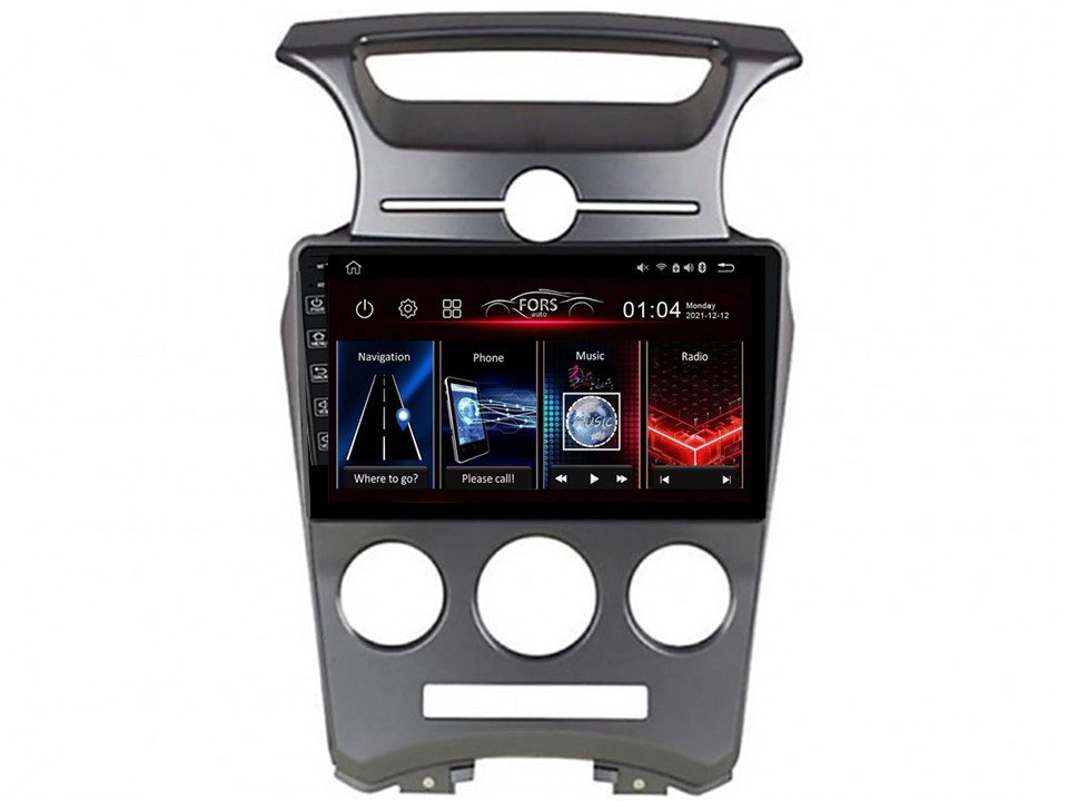 Radio Android FS2-Pro Kia Carens 2007-2011 2/32 CarPlay Android Auto 8-core