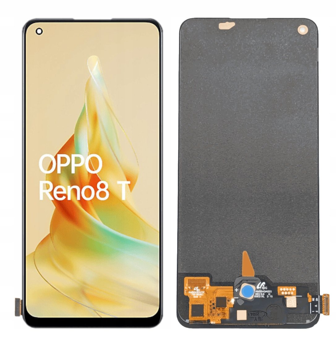 WYŚWIETLACZ EKRAN DOTYK SZYBKA LCD DO OPPO RENO8 T OLED CPH2481