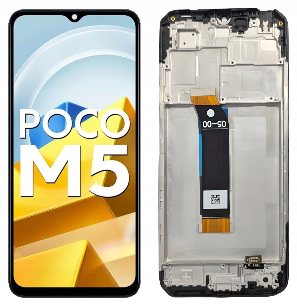 WYŚWIETLACZ EKRAN LCD DO XIAOMI POCO M5 RAMKA