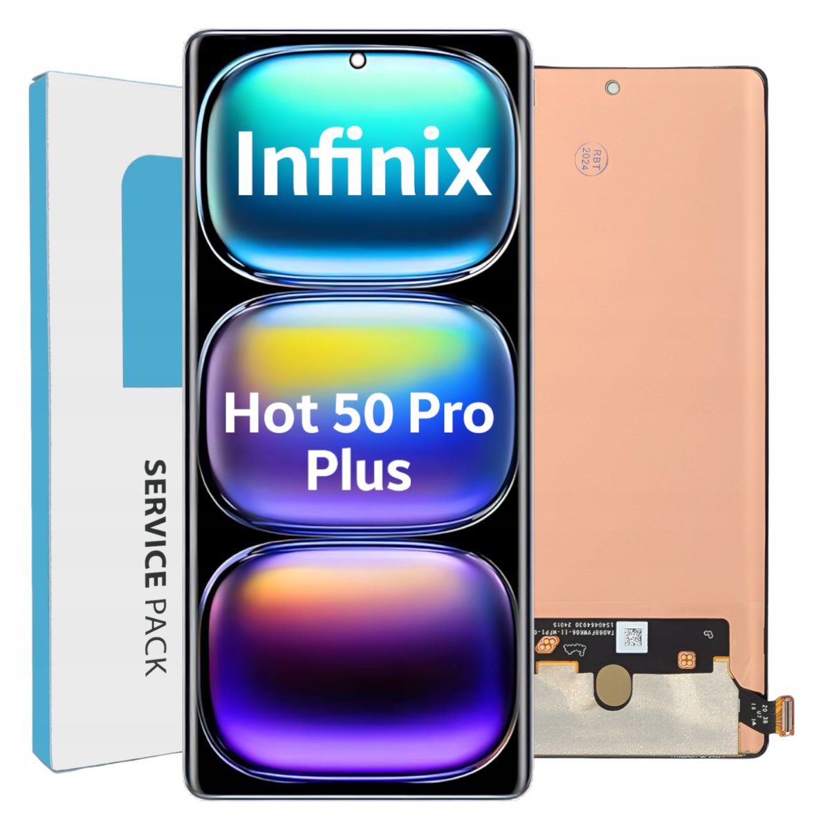 ORYGINAŁ WYŚWIETLACZ EKRAN LCD DO INFINIX HOT 50 PRO PLUS 4G X6880