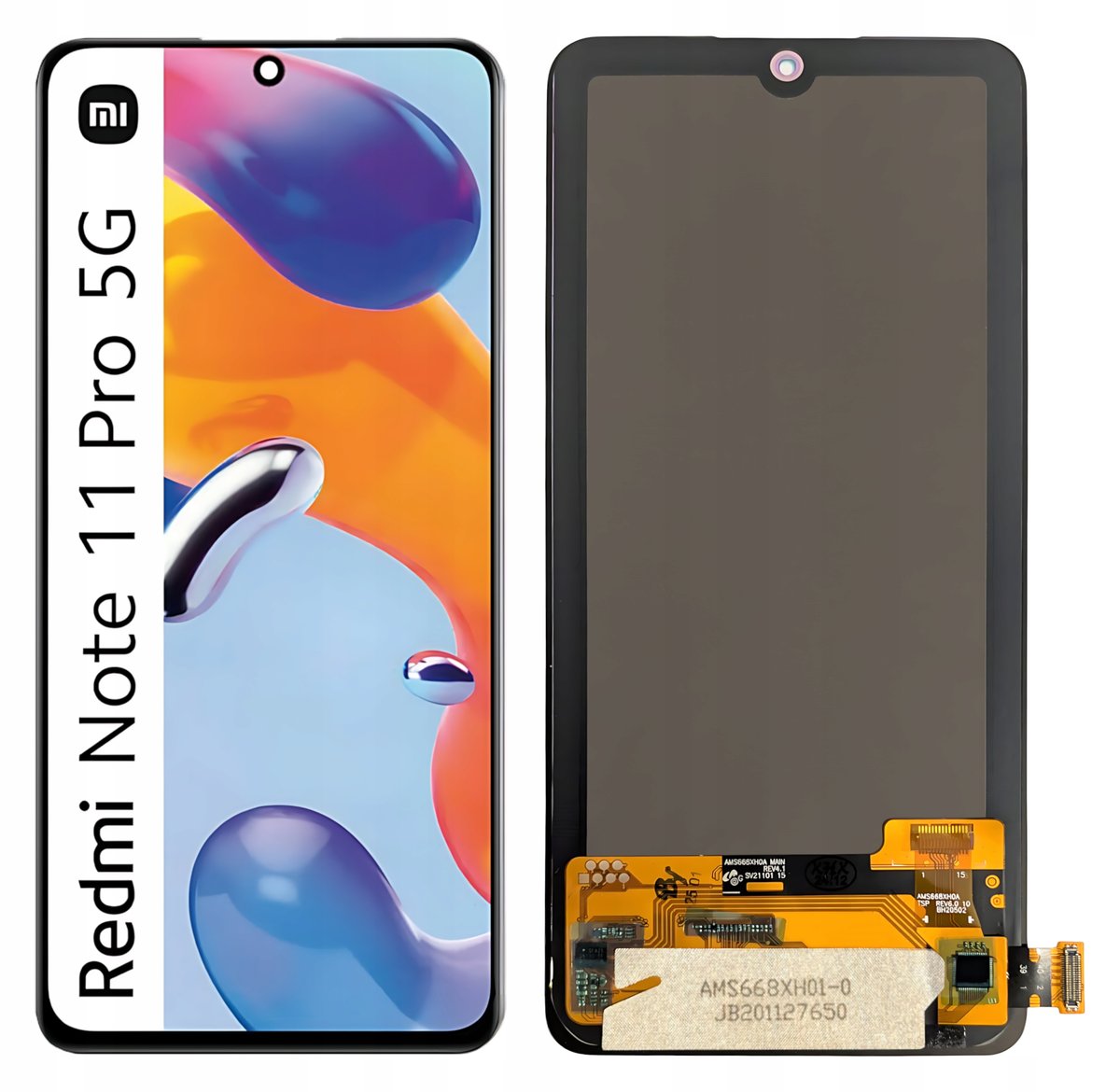 WYŚWIETLACZ EKRAN DOTYK SZYBKA LCD DO XIAOMI NOTE 11 PRO 5G OLED 21091116I