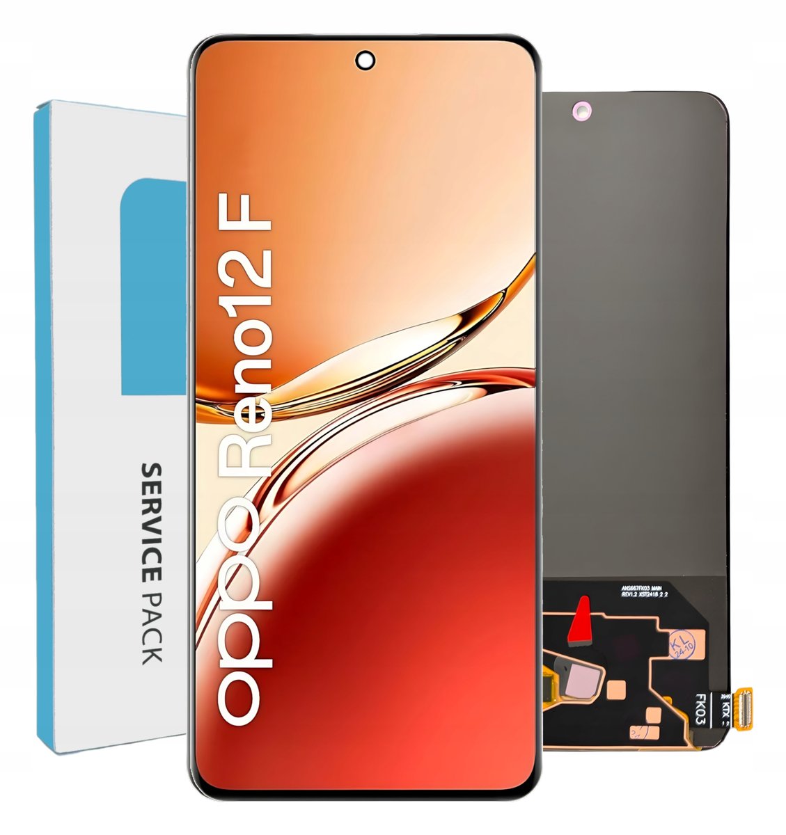 ORYGINAŁ WYŚWIETLACZ EKRAN LCD DO OPPO RENO12 F 4G CPH2687