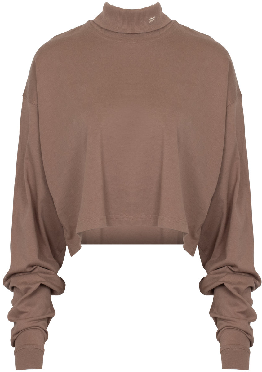 REEBOK - BLUZKA Z DŁUGIM RĘKAWEM DAMSKA CL WDE COTTON LONGSLEEVE HT7861-XL