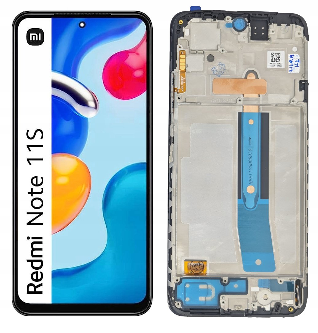 WYŚWIETLACZ EKRAN LCD DO XIAOMI REDMI NOTE 11S 4G OLED RAMKA 2201117SG