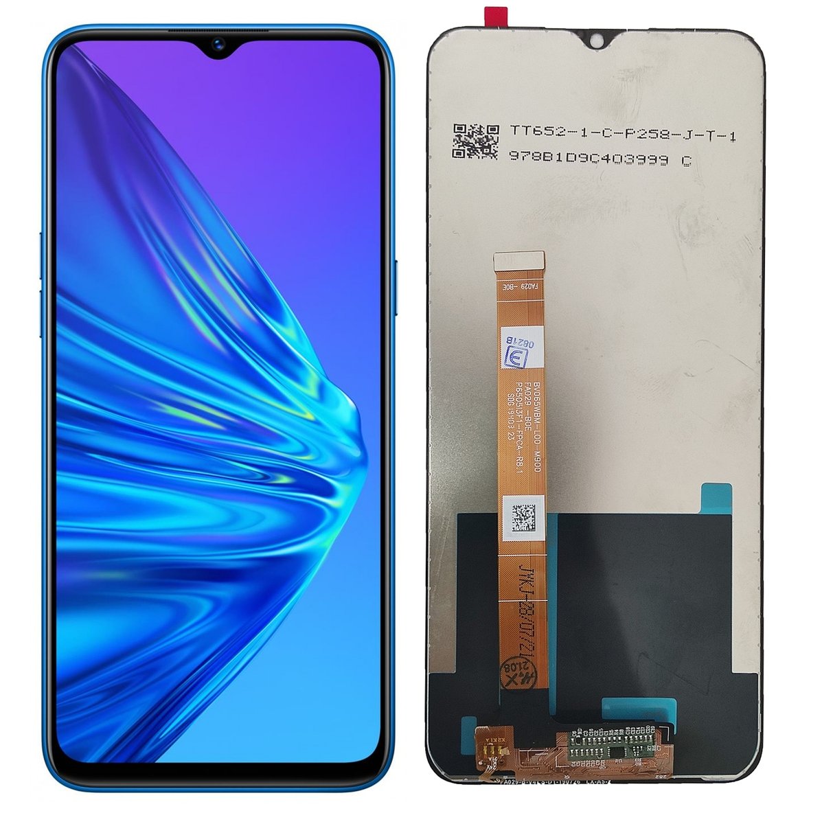 WYŚWIETLACZ EKRAN LCD DO TELEFONU REALME 5 RMX1911