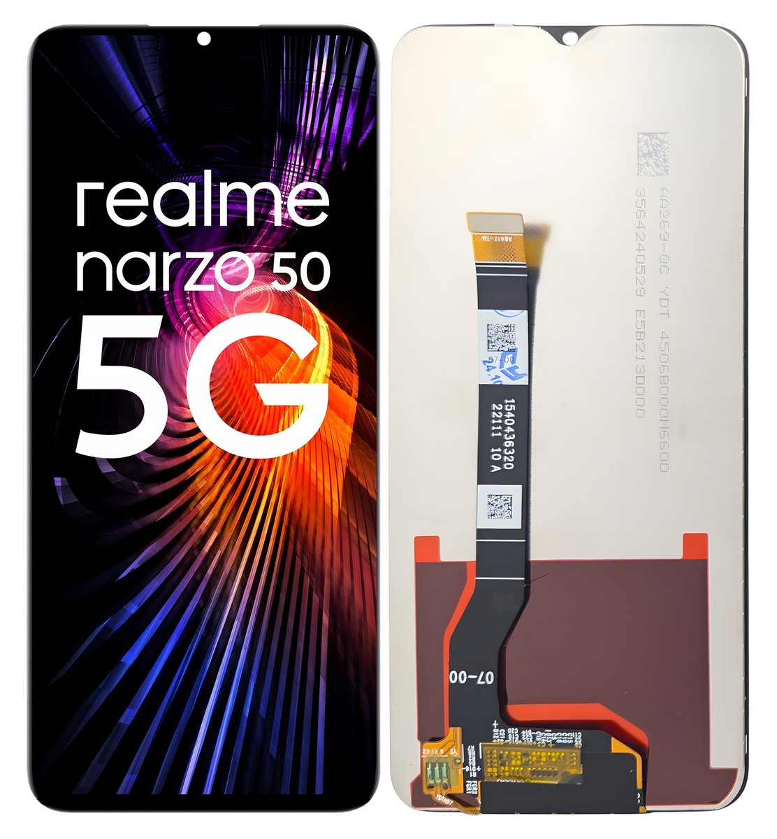 WYŚWIETLACZ EKRAN LCD SZYBKA DOTYK DO REALME NARZO 50 5G RMX3572 RMX3571
