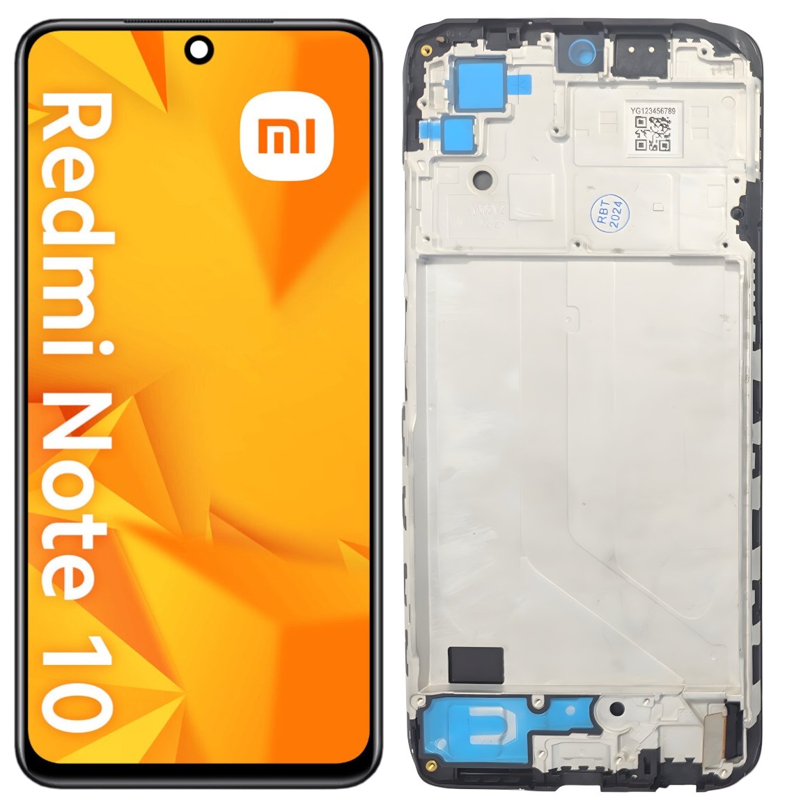 WYŚWIETLACZ EKRAN LCD DO XIAOMI REDMI NOTE 10 4G INCELL RAMKA M2101K7AI