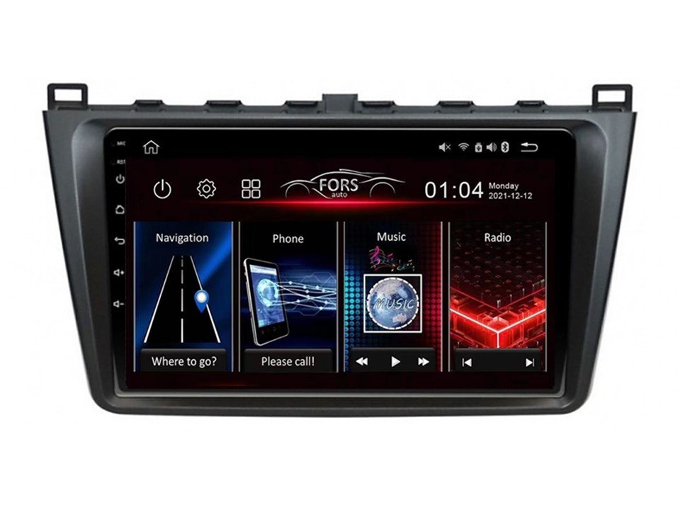 Radio Android FS2-Pro Mazda 6 Atenza 2/32 CarPlay Android Auto 8-core