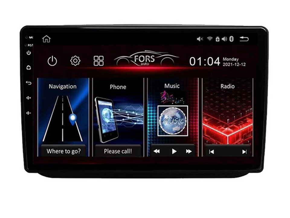 Radio Android FS2-Pro Fabia 2007-2014 2/32 CarPlay Android Auto 8-core