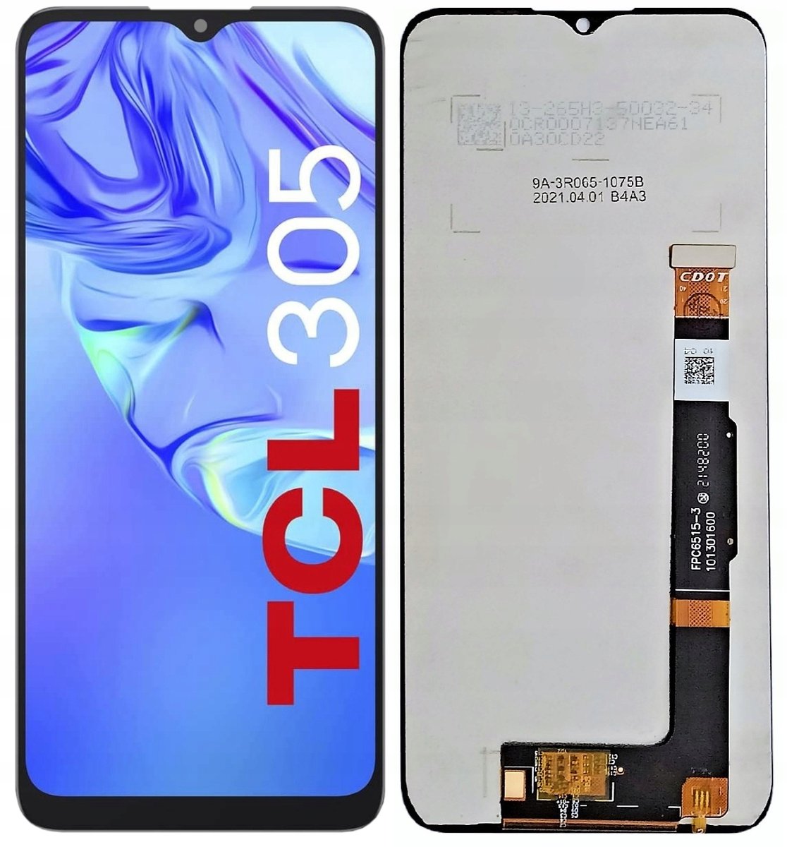 WYŚWIETLACZ EKRAN LCD DO TCL 305 6102D 5164D