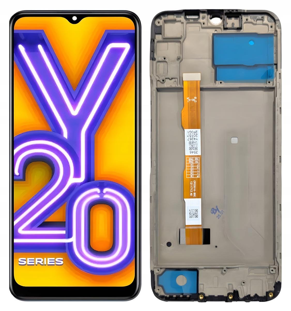 WYŚWIETLACZ EKRAN LCD DO VIVO Y20i RAMKA