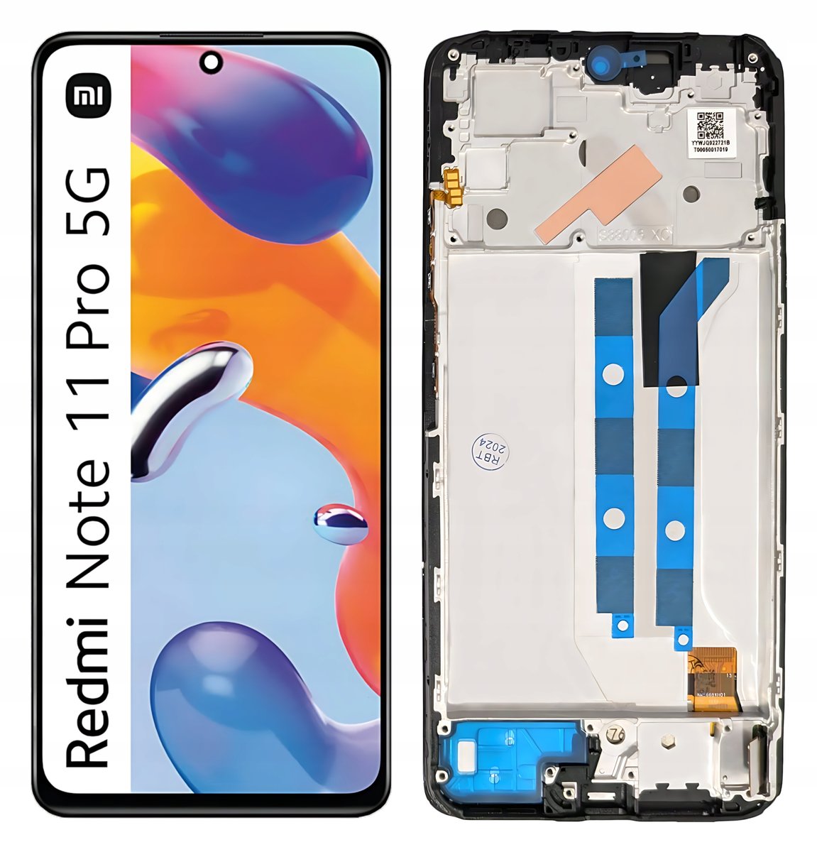 WYŚWIETLACZ EKRAN LCD DO XIAOMI REDMI NOTE 11 PRO 5G OLED RAMKA 2201116SG