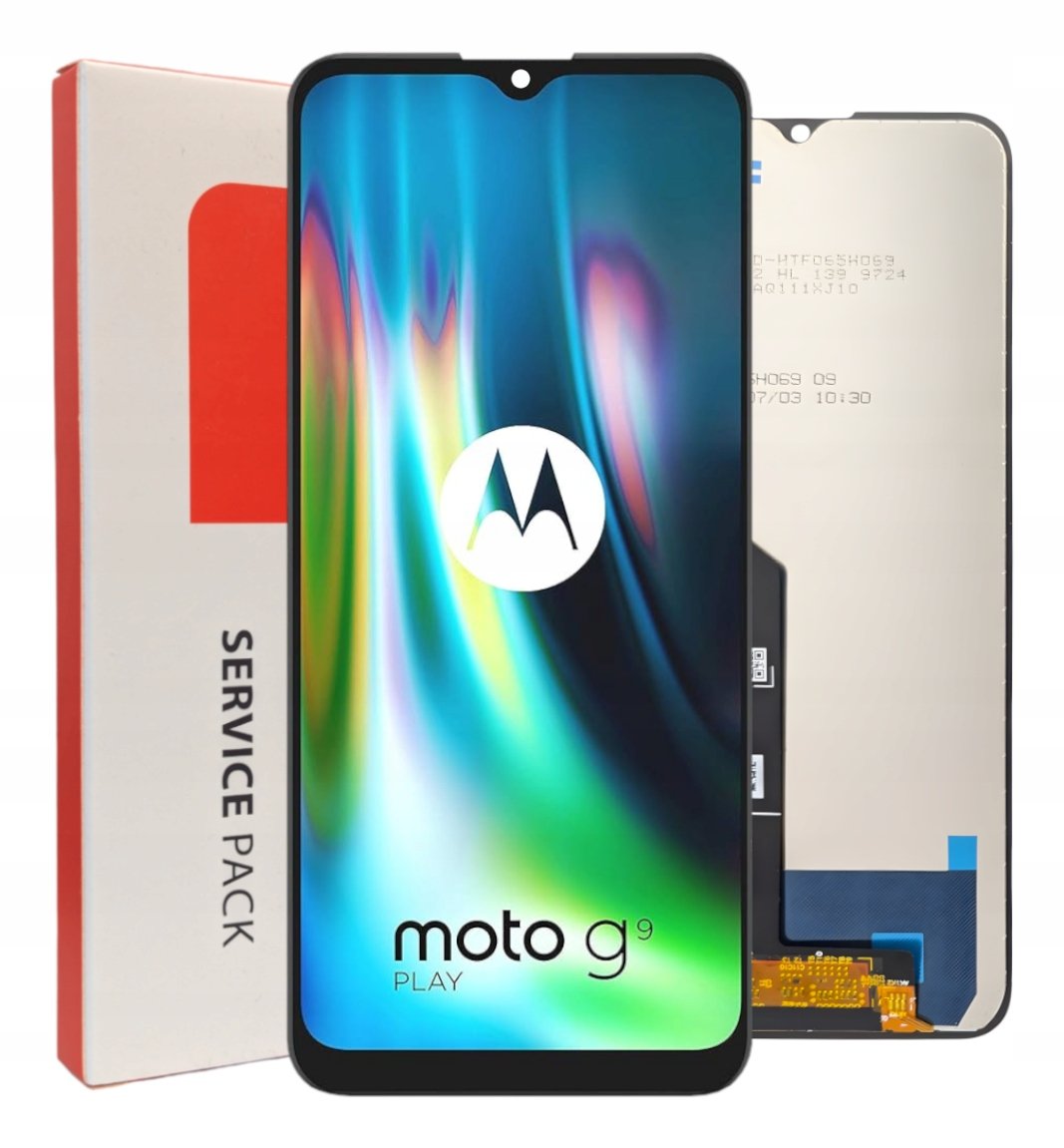 ORYGINAŁ WYŚWIETLACZ EKRAN LCD SZYBKA DOTYK DO MOTOROLA MOTO G9 PLAY