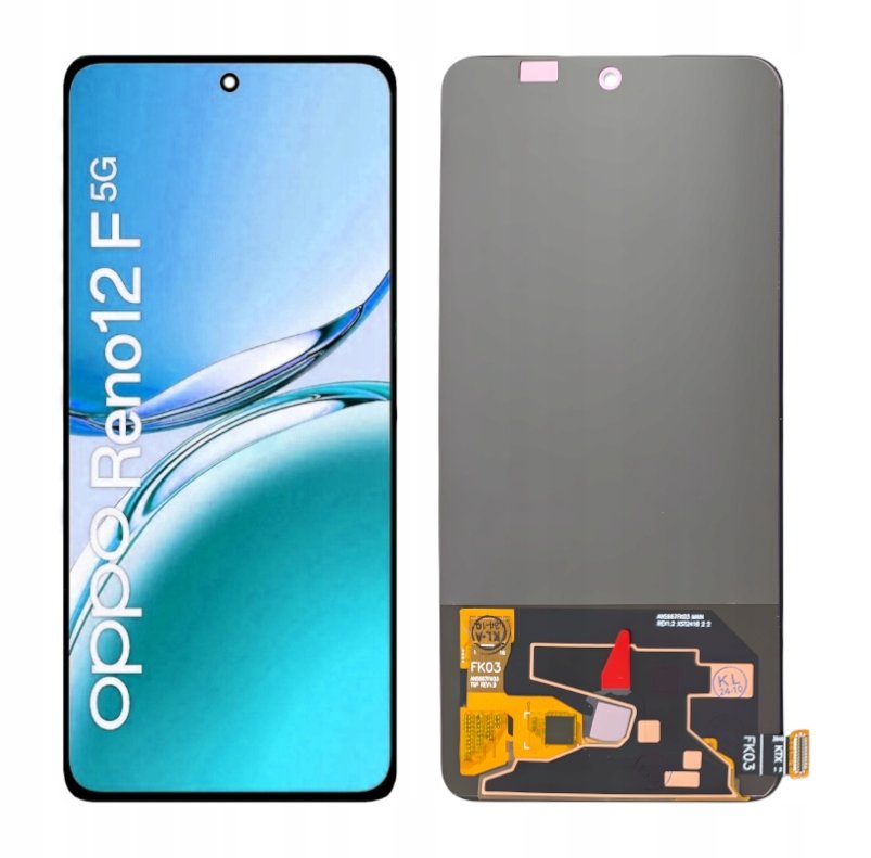 WYŚWIETLACZ EKRAN LCD DOTYK SZYBKA DO TELEFONU OPPO RENO12 F 5G OLED