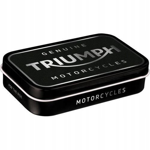 Miętówki XL TRIUMPH MOTORCYCLES metal duże pudełko
