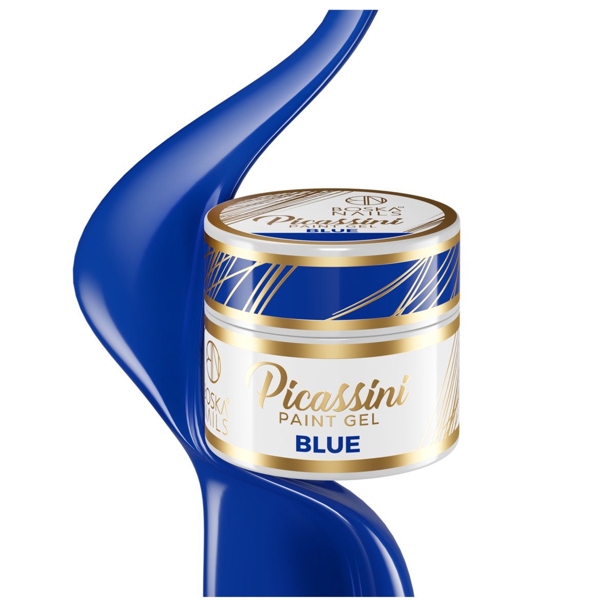 BOSKA NAILS Żel do zdobień paznokci Picassini Paint Gel BLUE - 5ml