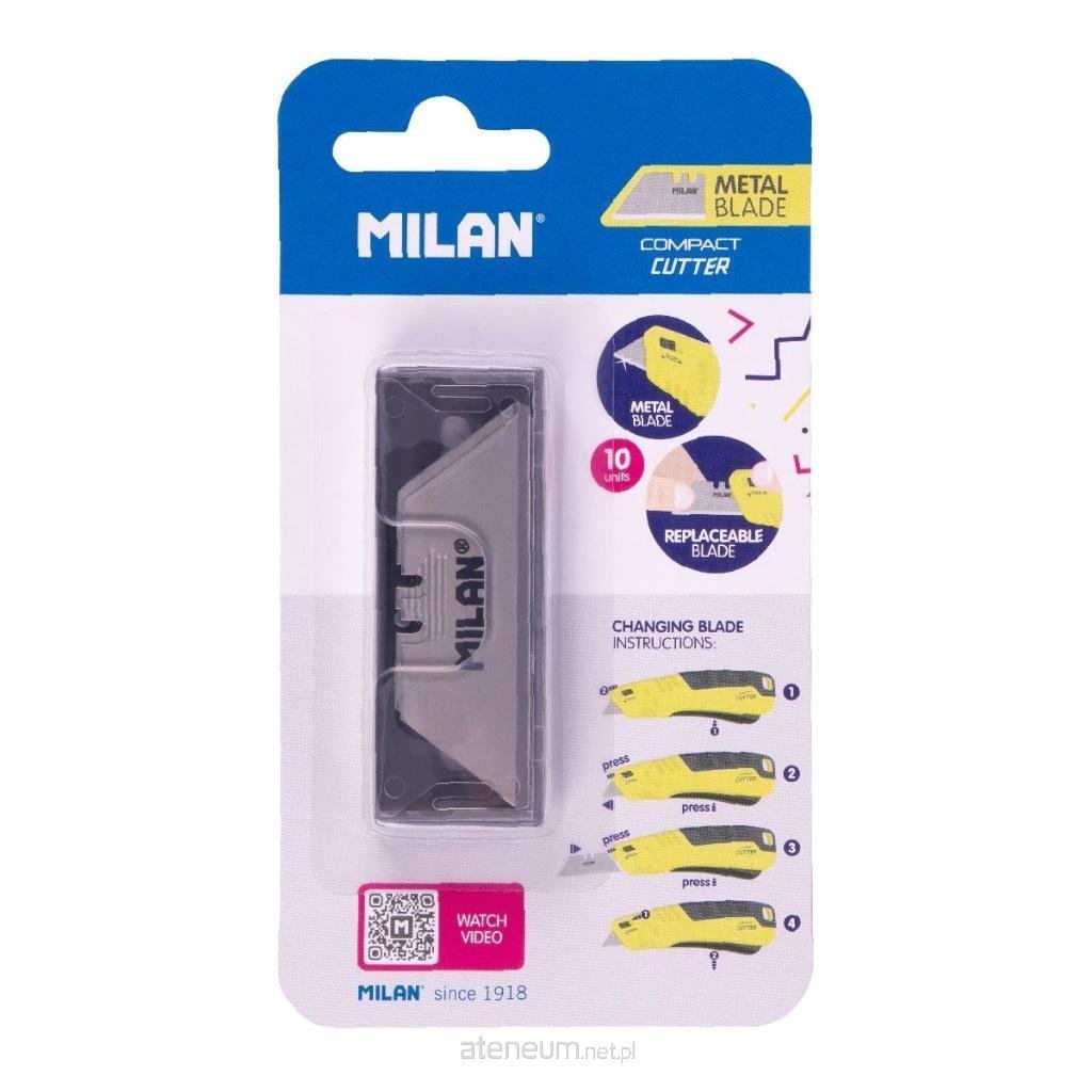 OSTRZA DO NOŻYKA KOMPAKTOWEGO 10 SZTUK MILAN