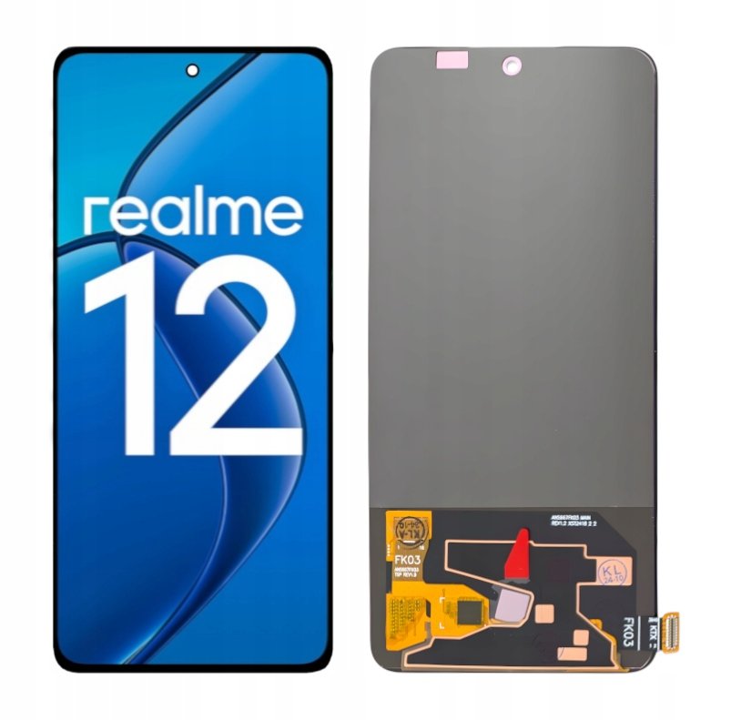 WYŚWIETLACZ EKRAN LCD DOTYK SZYBKA DO TELEFONU REALME 12 4G OLED