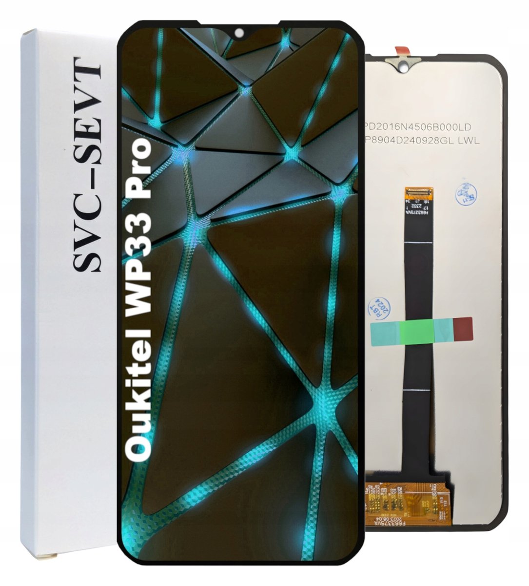 ORYGINAŁ WYŚWIETLACZ EKRAN LCD SZYBKA DOTYK DO OUKITEL WP33 PRO
