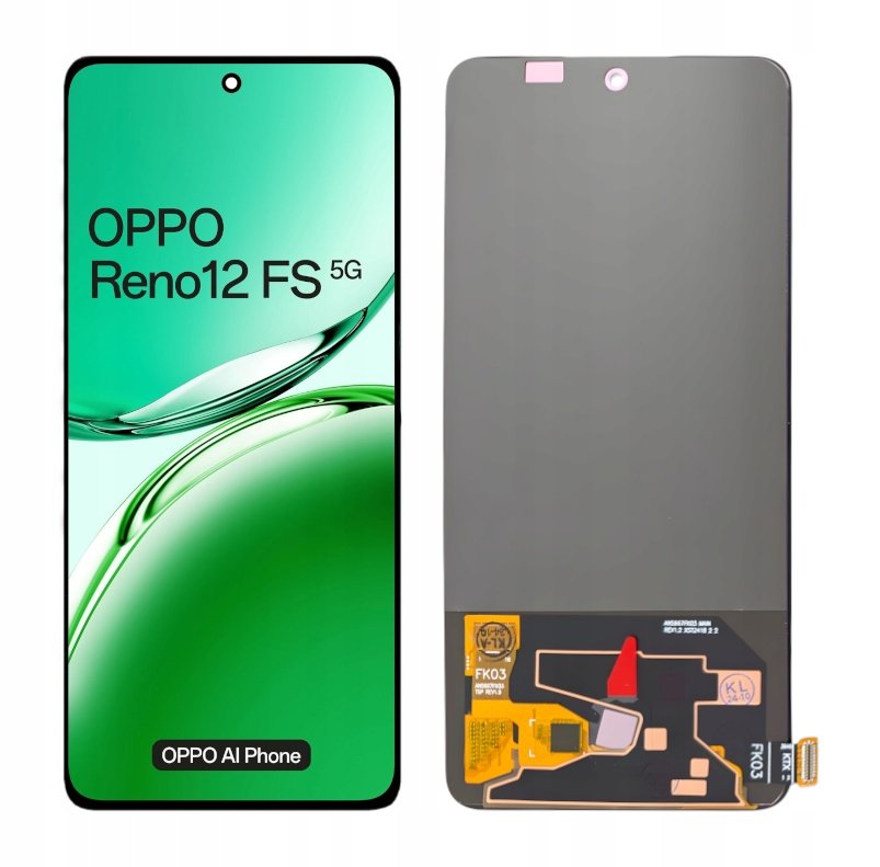 WYŚWIETLACZ EKRAN LCD DOTYK SZYBKA DO TELEFONU OPPO RENO12 FS 5G OLED